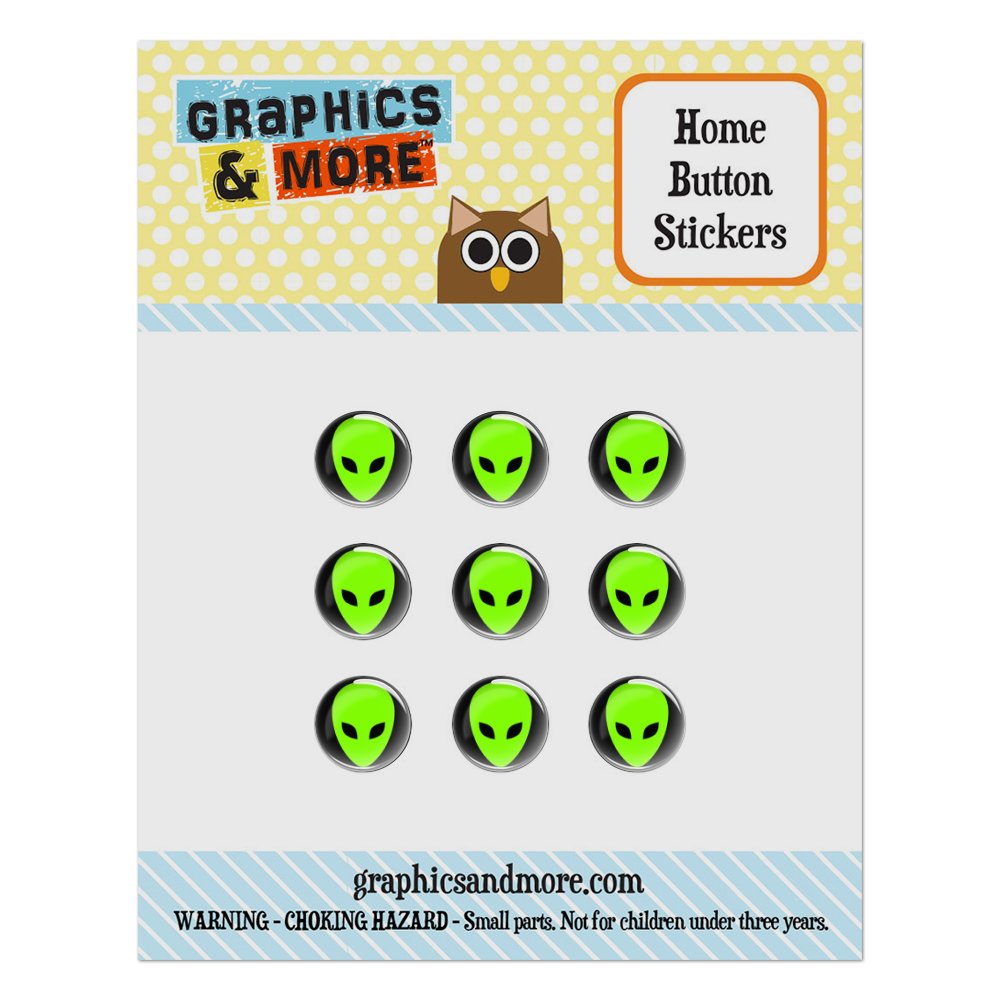 miniature 2  - Bouton Home Stickers Set fit Apple iPhone 5 5 C 5 S 6 6 S Plus Space and Aliens