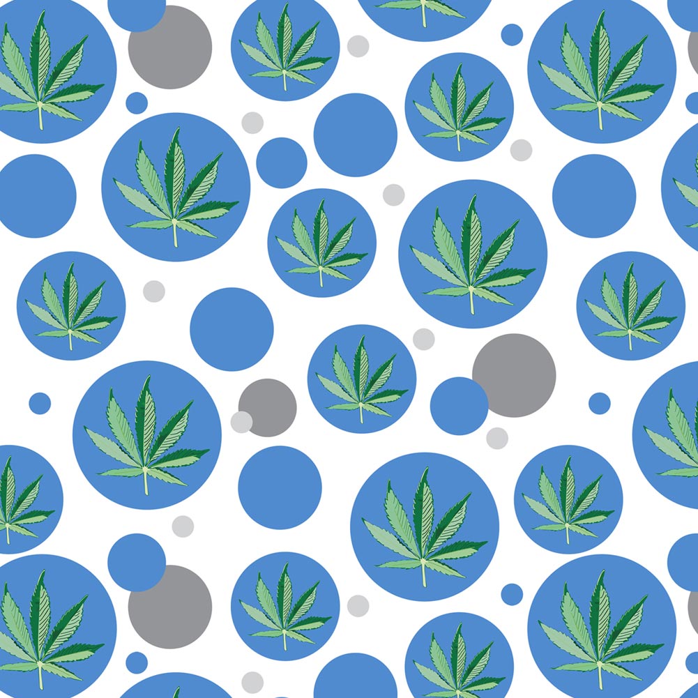Wrap Wrapping Paper Pattern Marijuana Pot Weed Bud Ganja Green Mary Jane Leaf 