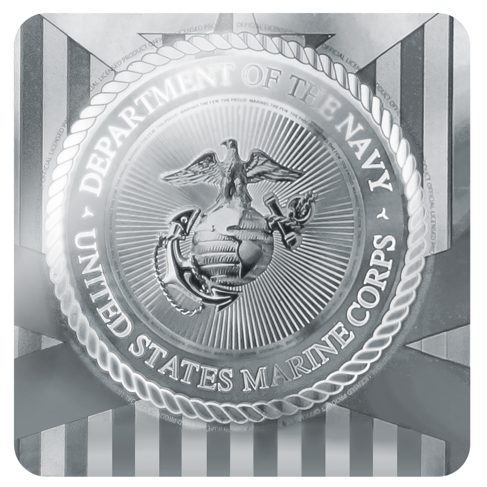 Graphics and More Marines USMC Emblem Black Yellow Red Officially Licensed Tire Rim Wheel Aluminum Valve Stem Caps